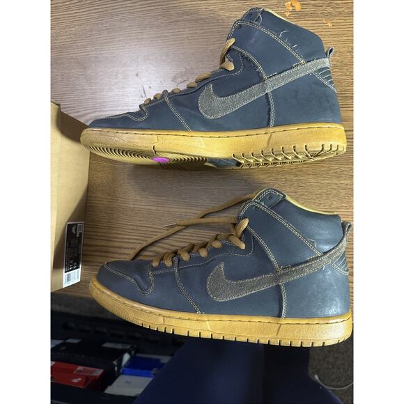 Size 10.5 - Nike Dunk Pro SB High Black